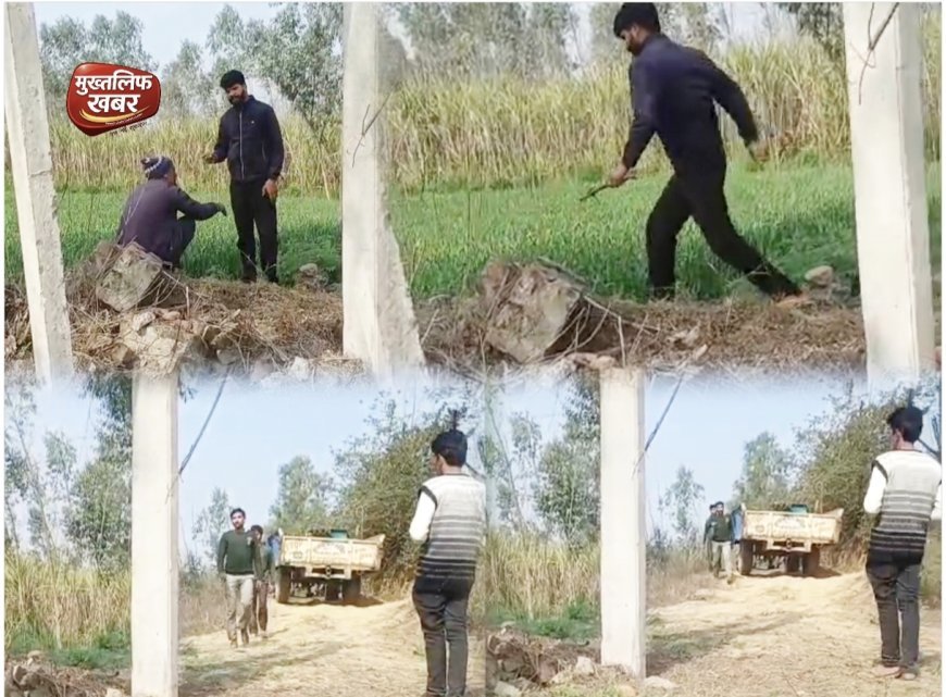 मंगलौर के मुंडलाना गांव में बकाया बिल पर नलकूप का ट्रांसफार्मर उतारने पहुंची टीम को ग्रामीणों ने घेरा,  वीडियो वायरल