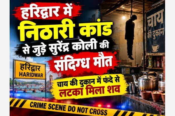 हरिद्वार में निठारी कांड से जुड़े सुरेंद्र कोली की संदिग्ध मौत, चाय की दुकान में फंदे से लटका मिला शव (देखे वीडियो)